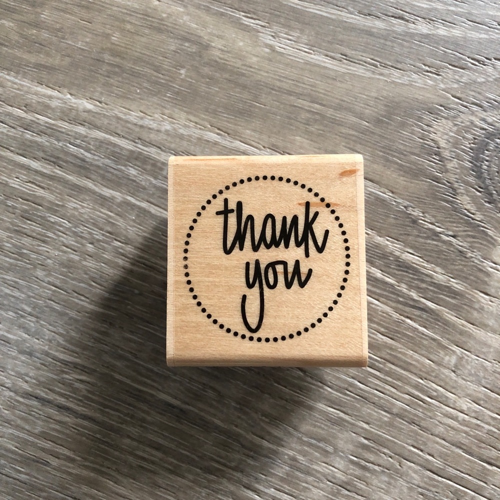 Thank You Stamp - BRAND NEW